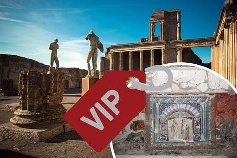 Discovering Pompeii and Herculaneum - VIP Tour with Lunch