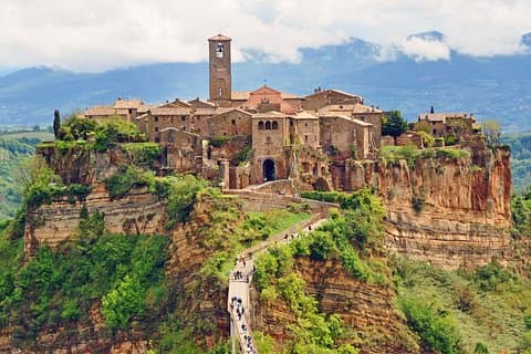 Civita di Bagnoregio from the belvedere