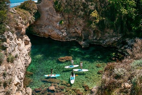 Regina Giovanna paddle boarding