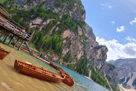 Day trip to the Dolomites, Cortina and Lake Braies from Venice