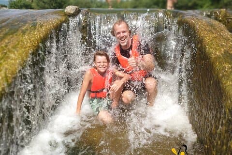 Lucca: kayak tour with aperitif + free souvenir pictures