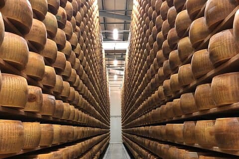 Emilia Food: Prosciutto with lunch,Parmigiano, Balsamic,Transport