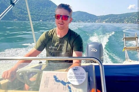 Must-Do Lake Como Boat Rental No License & Fuel Included