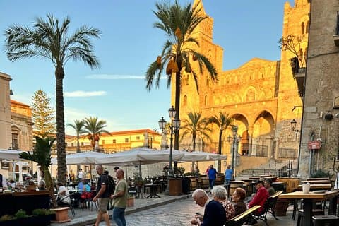 Cathedral square, Cefalù