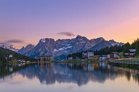 Misurina lake