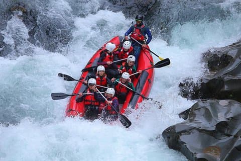 Buuum, big splash for the crew!