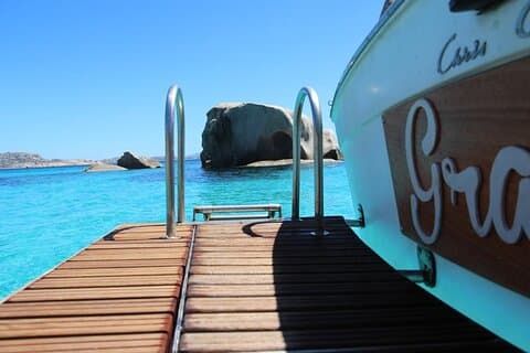 Day on a boat in the archipelago of La Maddalena with lunch