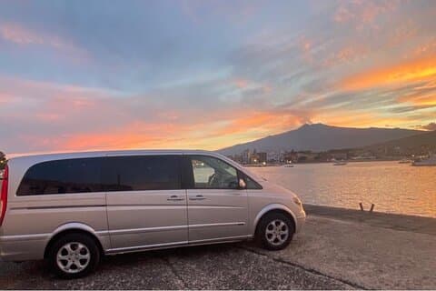 Catania AIRPORT transfer From / To Taormina
