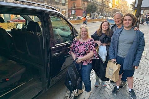 Rome to Positano Private Transfer Mercedes