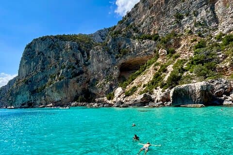 One day tour on the coast of Baunei