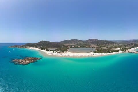 The beaches of Chia