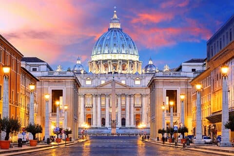 Vatican, Colosseum, St Peters Basilica Super Pass with Transport