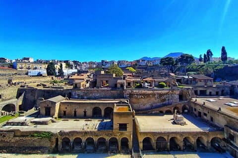 Herculaneum Guided morning Tour from Sorrento or Naples