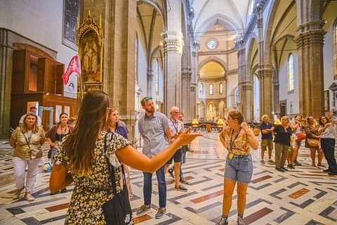 Florence Guided Walking Tour with visit to the Cathedral