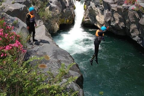 River Jumping Alcantara Gurne