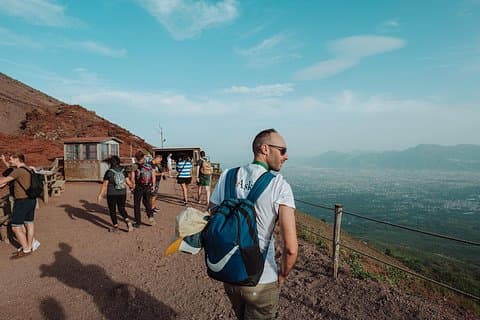 Guide on Mt Vesuvius