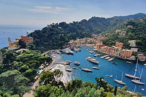 Portofino and S. Giorgio church