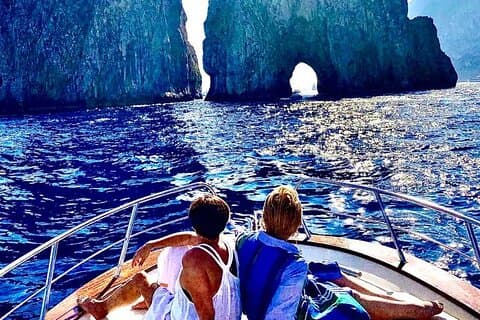 Capri Private Boat Tour from Positano or Praiano
