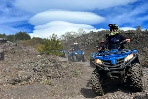 2-hour guided Quad bike tour on the volcano Etna