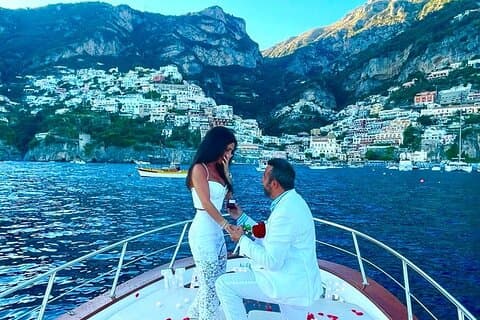 Sunset tour by private boat from Positano, Praiano or Amalfi