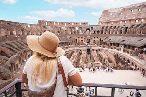 1st and 2nd tiers of the arena - After the Arena Floor, go on a journey to the Colosseums first and second levels