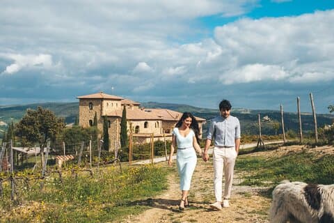 3-day private experience as a winemaker at a wine resort in Tuscany