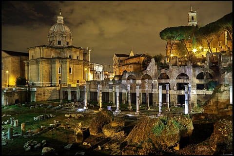 Rome's Twilight Charm: Private Night Tour with Personal Driver