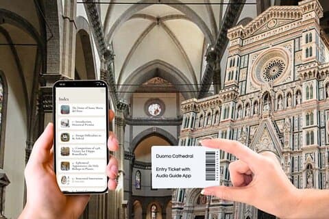 Florence: Baptistery, Cathedral, Opera Museum Ticket & Audio App