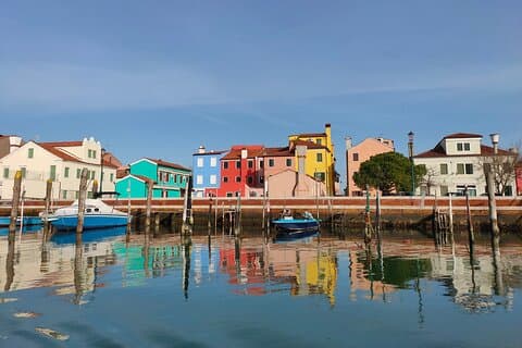 Wonderful view of the island of Pellestrina