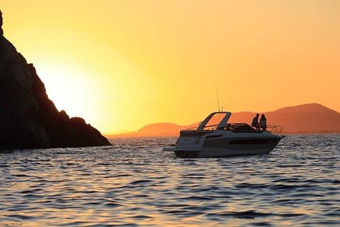 Sunset boat tour of the Amalfi Coast