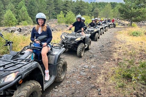 Quad excursion on Etna