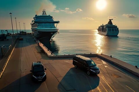 Civitavecchia to Rome and back - Private Roundtrip Transfer