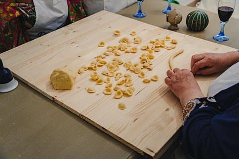 Polignano : Typical Cooking Class with Aperitif and wine included