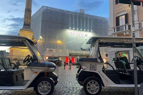 Rome: Exclusive Private Golf Cart Tour