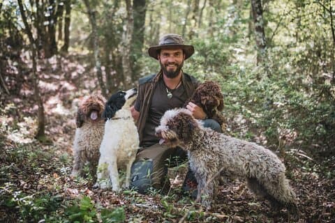 Truffle Hunting in San Gimignano