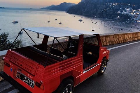Fiat moretti Vintage convertible Photo Experience to Iconic Spots
