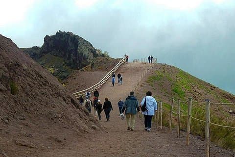 From Naples: Half-Day Tour of the Ruins of Pompeii and Vesuvius