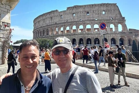 Happy clients in Rome