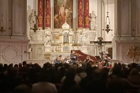 The Four Seasons at the Vivaldi Church (Pietà Church) in Venice