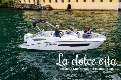 Our new Karnic boat: perfect for sharing boat!