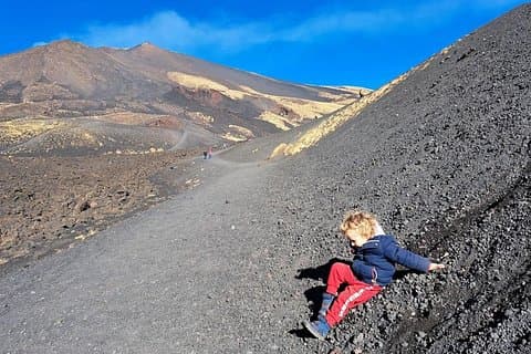 Etna Family Tour Excursion for families with children on Etna