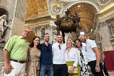 Vatican Museums, Sistine Chapel & St.Peter Basilica Private Tour