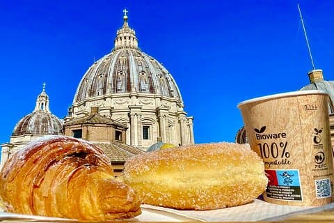 Rome Vatican City: St. Peter's Basilica Climb Dome Breakfast Tour
