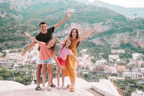 From Naples: Amalfi Coast, Sorrento & Pompeii Day Experience