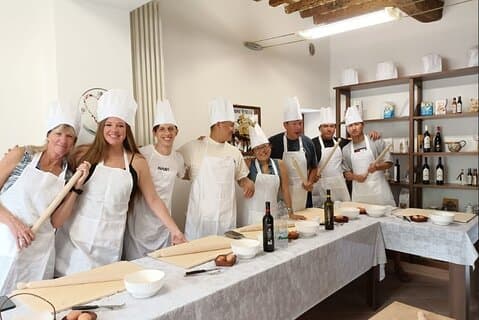 Traditional Sauces Class in Assisi’s Home-Style Cooking School