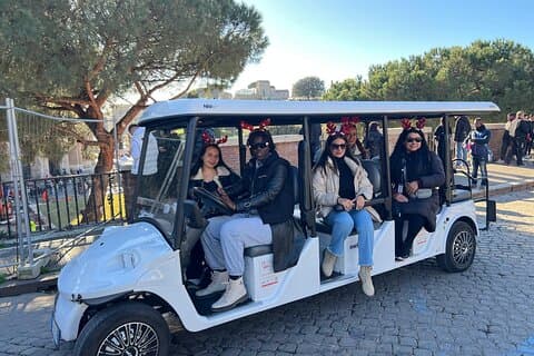 Golf Cart Express Ride: Rome’s Iconic Sights in 90 Minutes