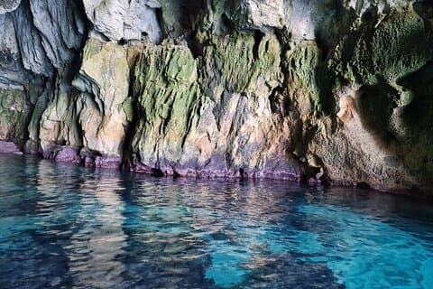 Syracuse Boat tour of Ortigia and Sea Caves with swimming stop