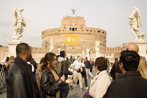 Take a walk along Ponte Sant'Angelo