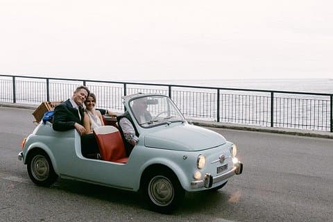 Amalfi Private Photo Tour on Board a Fiat 500 Vintage