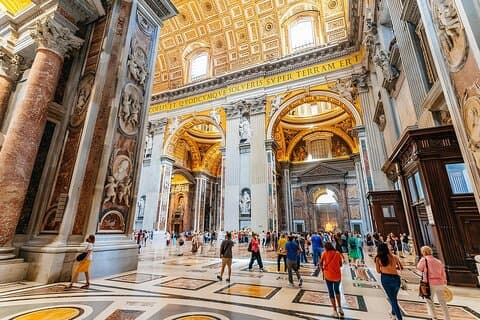 St. Peter's Basilica, Square and Papal Grottoes Guided Tour